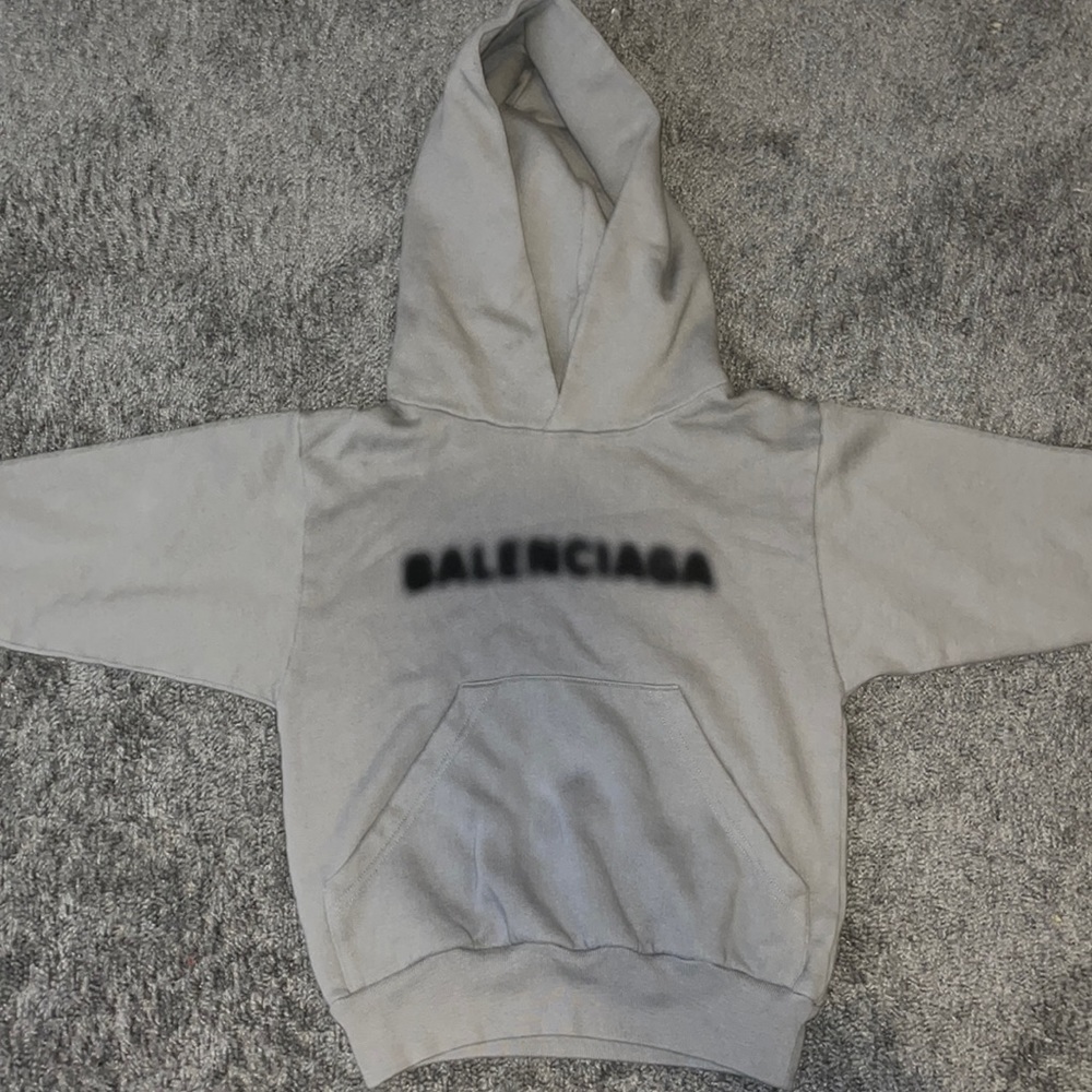 AUTHENTIC BALENCIAGA BLUR HOODIE